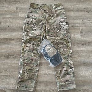 Crye Precision Gen3 Multicam Combat Pants G3 with BNIB Airflex Kneepads - 34L